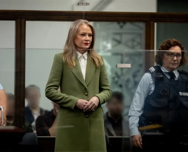 Julia DeLuney at Wellington High Court. Photo: RNZ