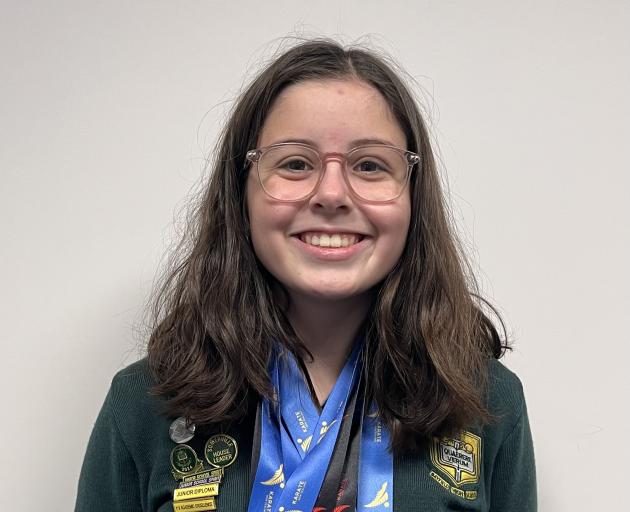 Bayfield High School karate exponent Madeline Hage-Sleiman.
