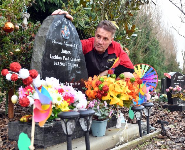 Paul Jones is still waiting for answers about the death of his son Lachie. PHOTO: STEPHEN JAQUIERY
