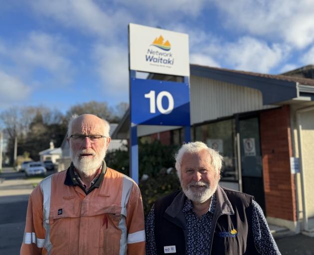 Waitaki Power Trust board members John Clements and Herb Tonkin are looking for more candidates...