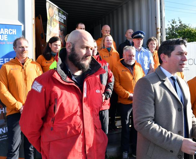 Associate Minister of Transport James Meager announces $76.7 million of funding for 12 search and...