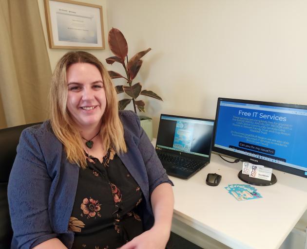 New bachelor of information technology graduate Tumara Hall is taking her skills to the community...