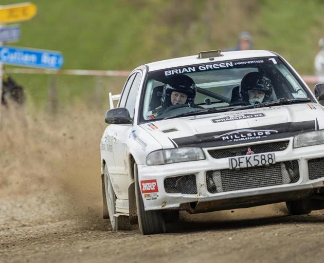 Top seeds for Saturday’s Barry Robinson Memorial Wyndham Rally, Andrew and Hayden Graves, of...