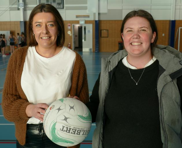 Preparing to battle each other on Saturday are WHS A netball co-coaches Rebekah Frear (ARC...