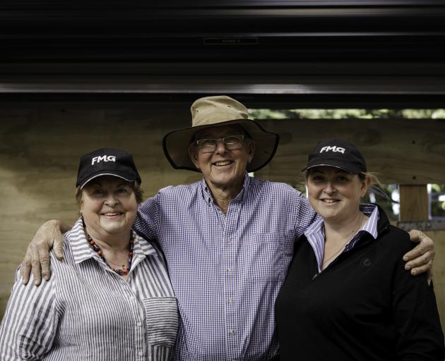Proud family ties .. Helen and Peter Heddell, seen here with daughter Sarah, have been nominated...