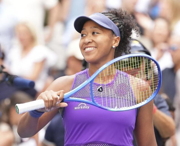 Two-time US Open champ Naomi Osaka is back in the quarters after five years. Photo: Robert...