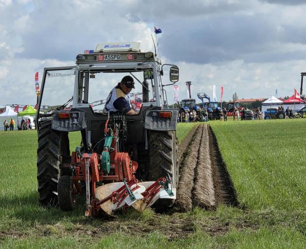 Northern Southland ploughman Mark Dillon represents New Zealand in the conventional class at the...