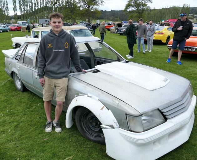Balclutha panel beater Jack Soper plans to transform his 1984 Holden VK Commodore Executive into...
