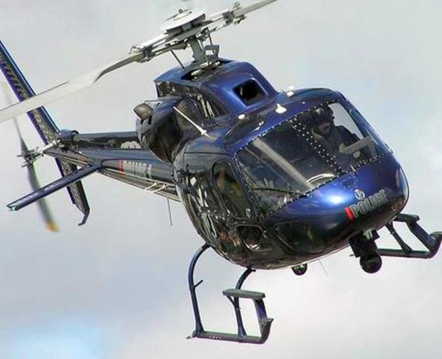 The police Eagle helicopter will be used in Canterbury for two months. Photo: NZ Police