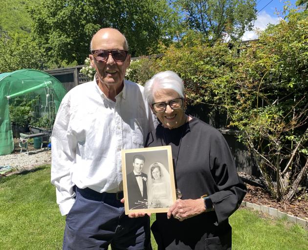Arrowtown couple Graeme and Jenni Heazlewood today celebrate their 60th wedding anniversary....