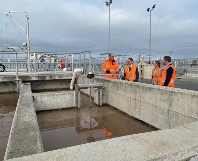 The Pines Wastewater Treatment Plant in Rolleston was overwhelmed during heavy rain earlier this...