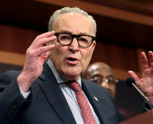 US Senator Chuck Schumer says he was told in three briefings that the Trump administration was...