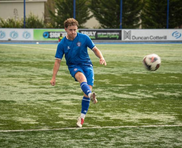 South Island United defender Riley Grover grew up in Nelson and has spent the last four years...