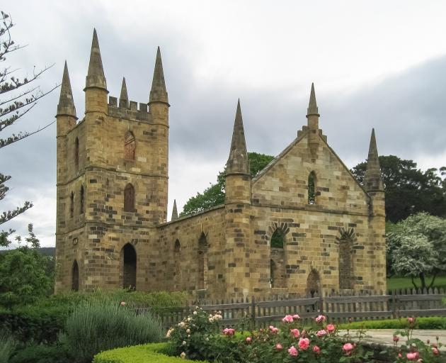 Old chapel in Port Arthur.
