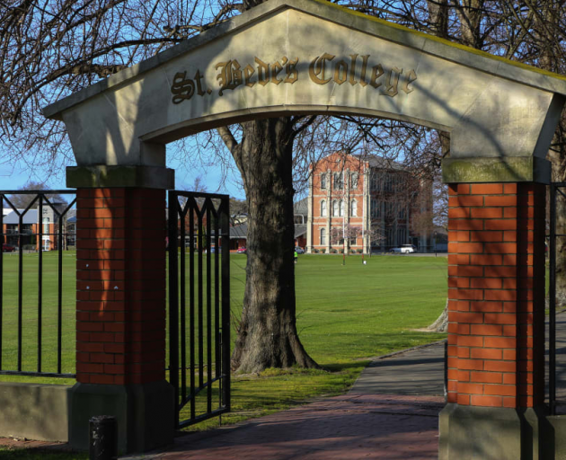 St Bede's College. Photo: RNZ / Phil Pennington