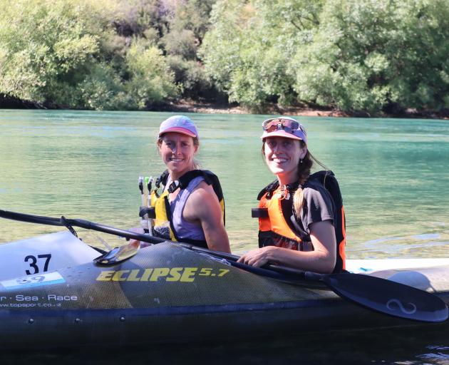 Cat Atkinson (left) and Nat Phillips are ready for the challenge of the Coast to Coast. PHOTO:...