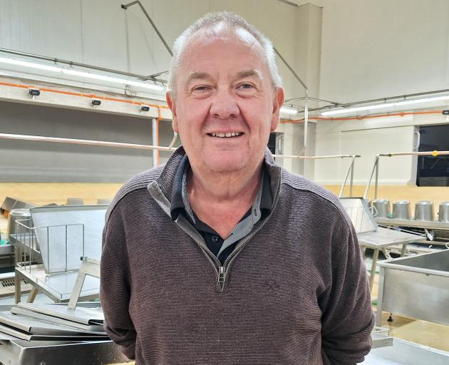 Barnes Wild Bluff Oysters general manager Graeme Wright is getting the workplace ready for the...