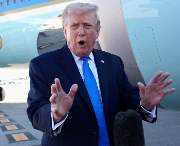 US President Donald Trump. Photo: Reuters