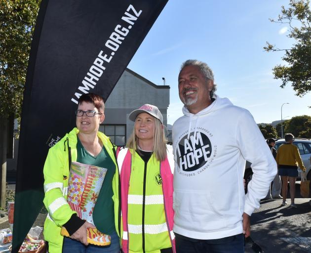 Former Cadbury employees and mental health advocates (from left) Fiona Dobber and Megan Fairley...