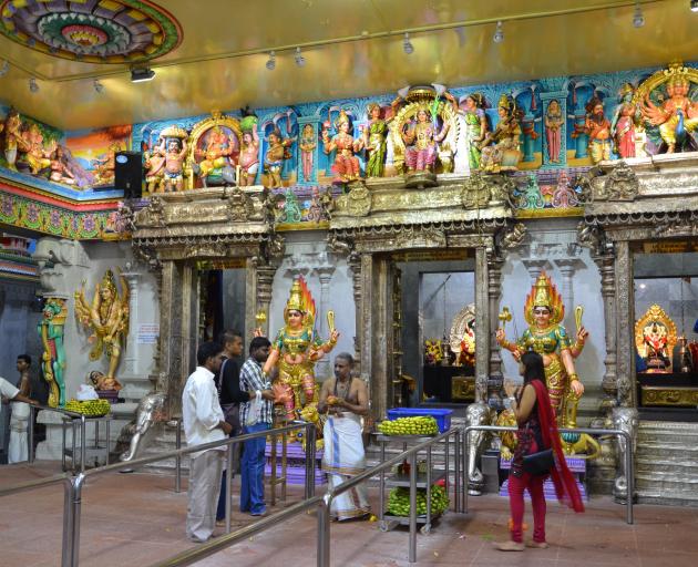 Hindu Temple in Little India.