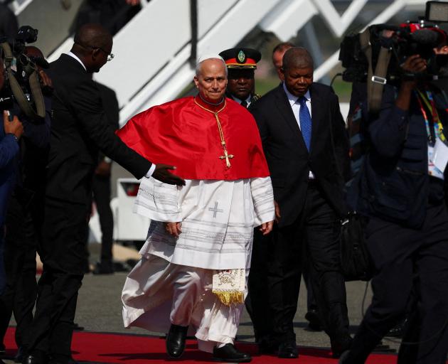 Pope Leo's Africa tour is one of the most complicated ever arranged for a pontiff. Photo: Reuters 