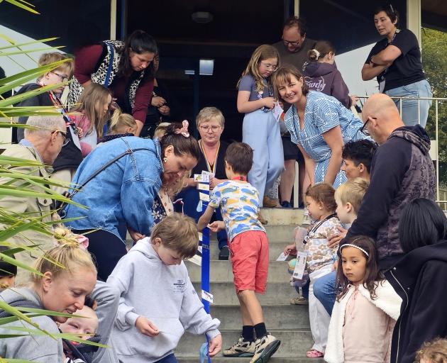 Christchurch-based author Mary Duff held a launch of her book, A Discovery in the Rocks, at the...