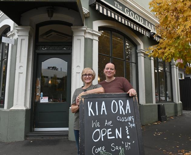 Diane McIlwraith (left) and Laura Foley are the new co-owners of The Good Earth Cafe in North...