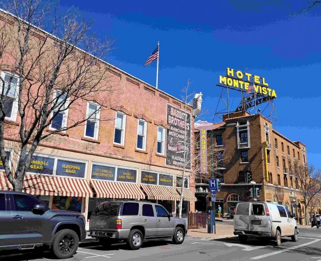 Downtown Flagstaff.