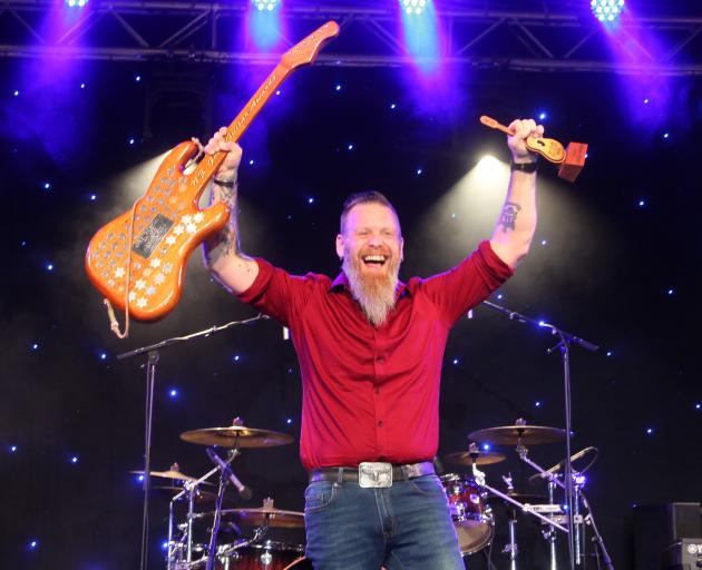 The new face of the Gold Guitars: grand prize winner at the 51st MLT New Zealand Gold Guitar...