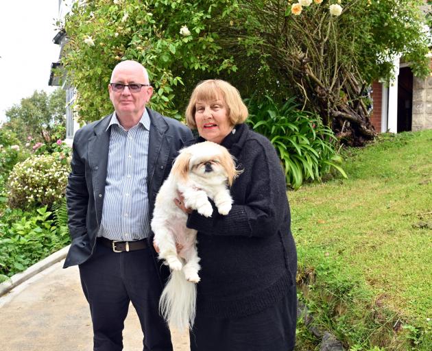 Ralph and Maerushia Scorgie share their property with cats, rabbits and their dog, Coco. They...