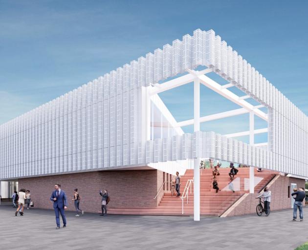 A design drawing of Te Unua - Museum of Southland. Image: Invercargill City Council/Supplied