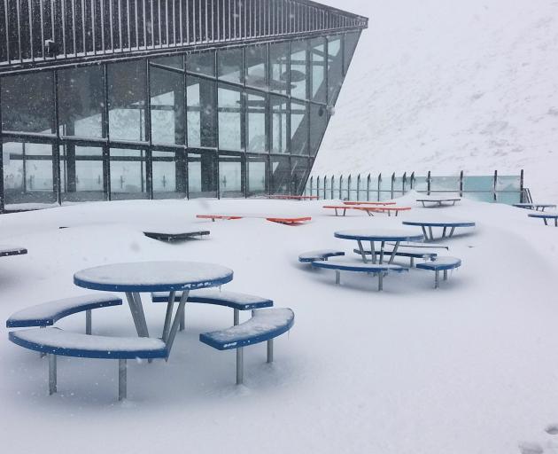 The Remarkables' base building. :Photo: supplied 