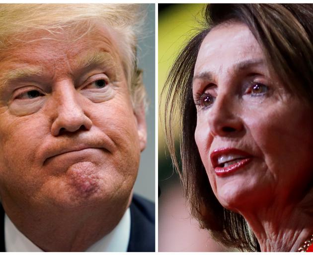 President Donald Trump and Speaker Nancy Pelosi. Photo: Reuters 
