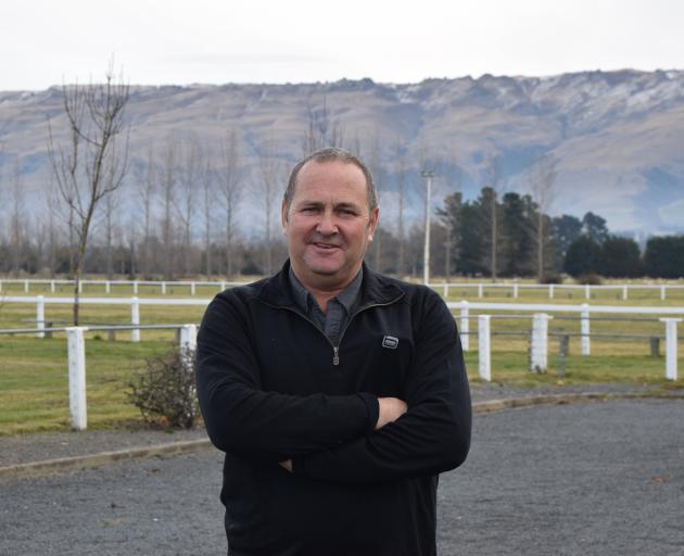 Hindon Community Centre president Chris Adams leaves a Strath Taieri Community Board meeting...