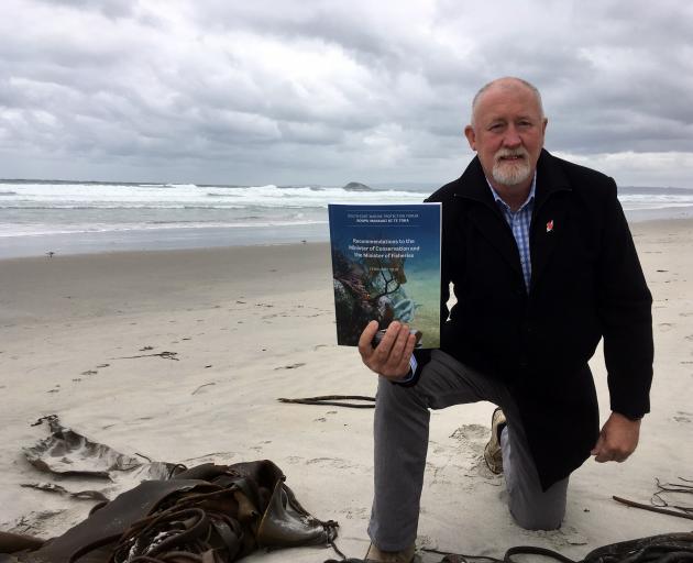 South-East Marine Protection Forum recreational fishing representative Steve Bennett is against...