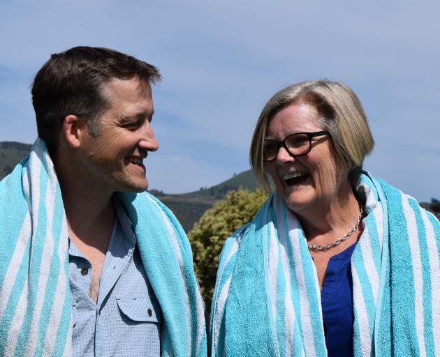 Taieri Community Facilities Trust member and former chairman Geoff Woodcock and chairwoman Irene...