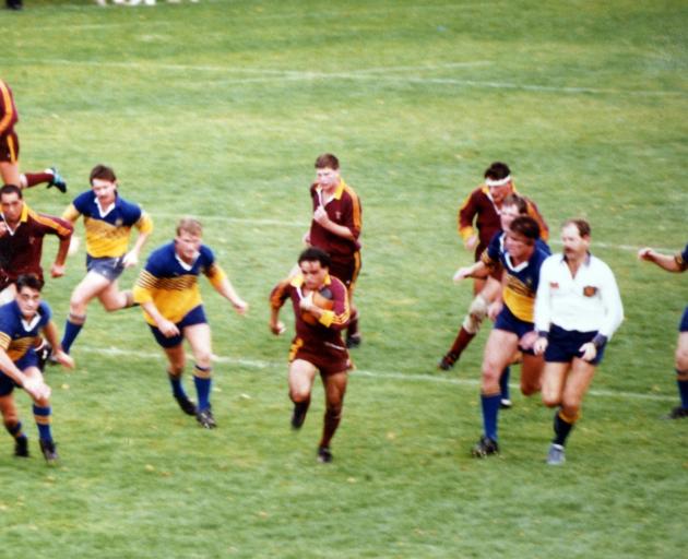 On the break for Alhambra-Union in the 1980s. Photo: ODT