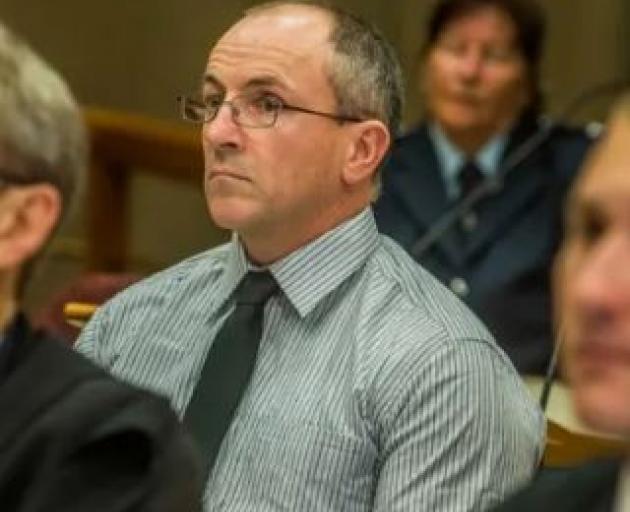 Scott Watson in the High Court at Christchurch in 2015. Photo: Pool / John Kirk-Anderson / via RNZ