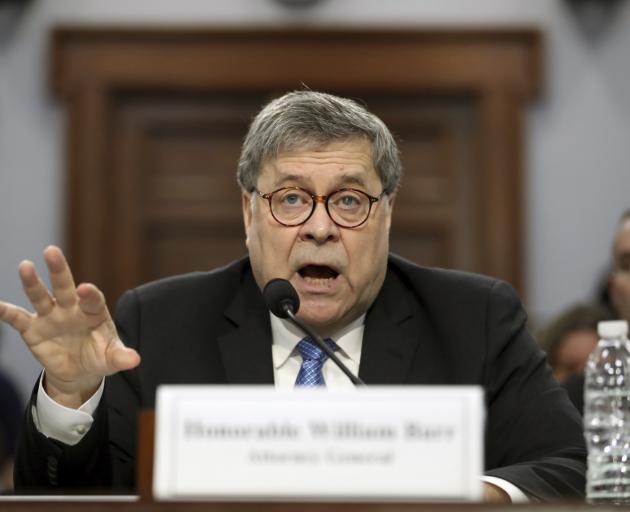 Attorney General William Barr. Photo: AP