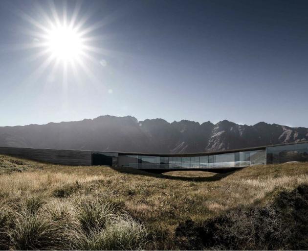 An artist's impression of the planned Jack's Point house. Photo: supplied