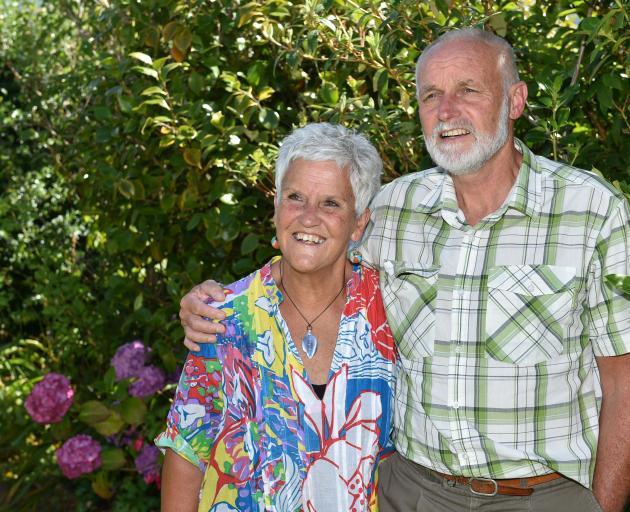 Natalie and Selwyn Yeoman at their Dunedin home. Photo: Gregor Richardson