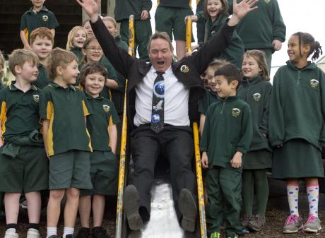 Green Island School principal Steve Hayward will have more time for play after his retirement at...