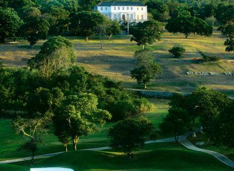 Cinnamon Hill golf course with the magnificently restored 1760 plantation house Rose Hall Great...