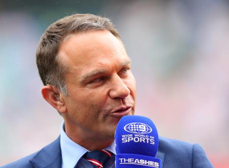 Michael Slater became a commentator after his retirement from cricket. Photo: Getty Images