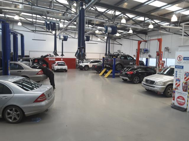 Armstrong Prestige's newly refurbished workshops.