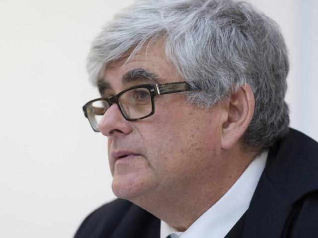 Justice Simon France presided over a three-way High Court audio-visual hookup between Wellington,...