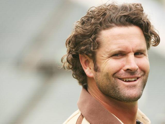 Chris Cairns on February 14, 2006 - the day he announced he would retire from international...