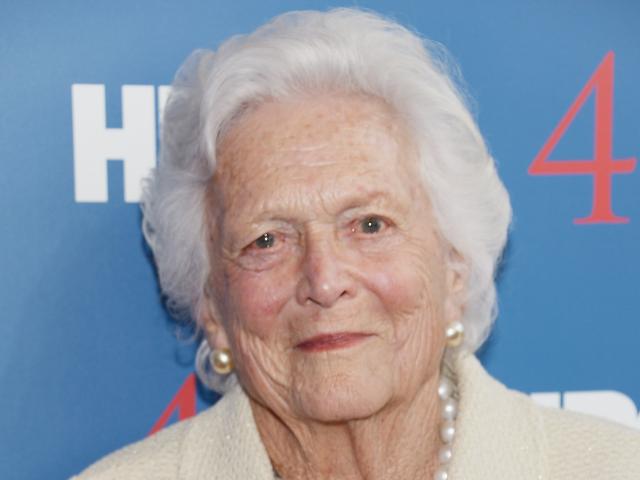 Barbara Bush. Photo Getty Images 