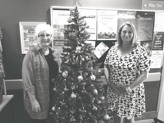 Christmas decorations at Southland hospital. Photo: Supplied.