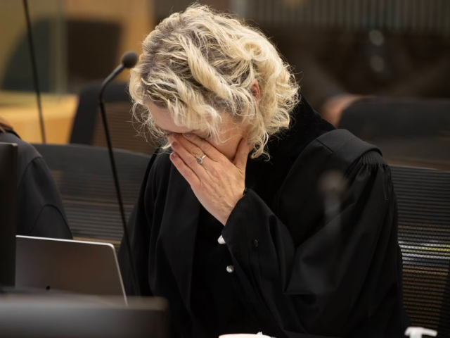 Lauren Dickason's lawyer Anne Toohey was in tears after the jury delivered its majority murder...